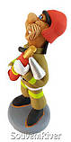 Статуетка "Пожежний з вогнегасником", фото 2