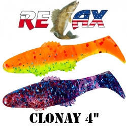 Силіконова приманка Relax CLONAY 4"