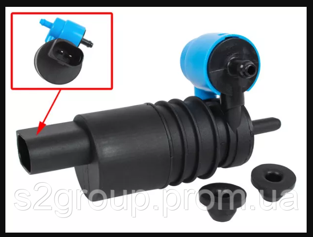 VW Passat B7 10-14 моторчик омывателя стекла переднего заднего водяной ...