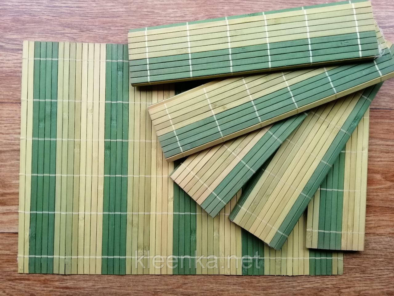 Бамбукова підкладка серветка на стіл у кафе, барі, для дому