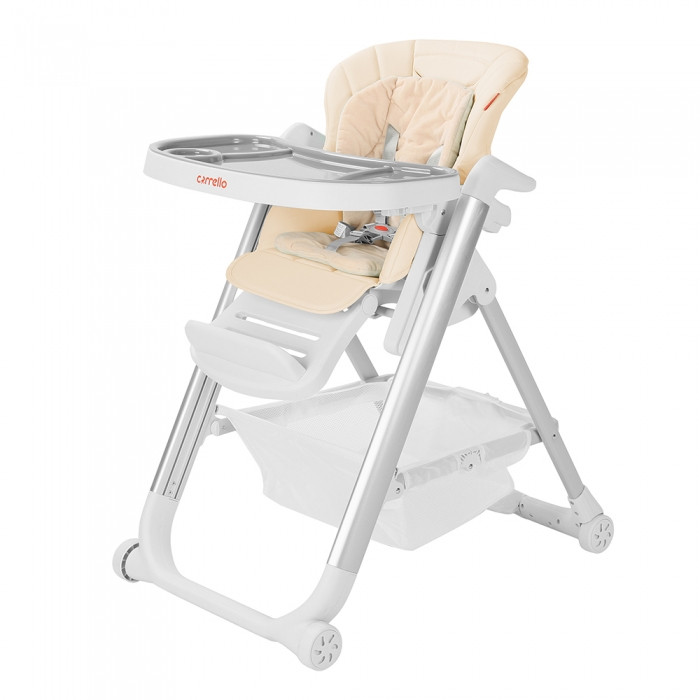 Стільчик для годування дитячий CARRELLO Concord CRL-7402 Sand Beige, бежевий