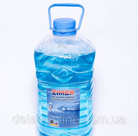 Омивач ЗИМА ZIMER Море -25 4л антиобмерзаюча рідина, фото 1