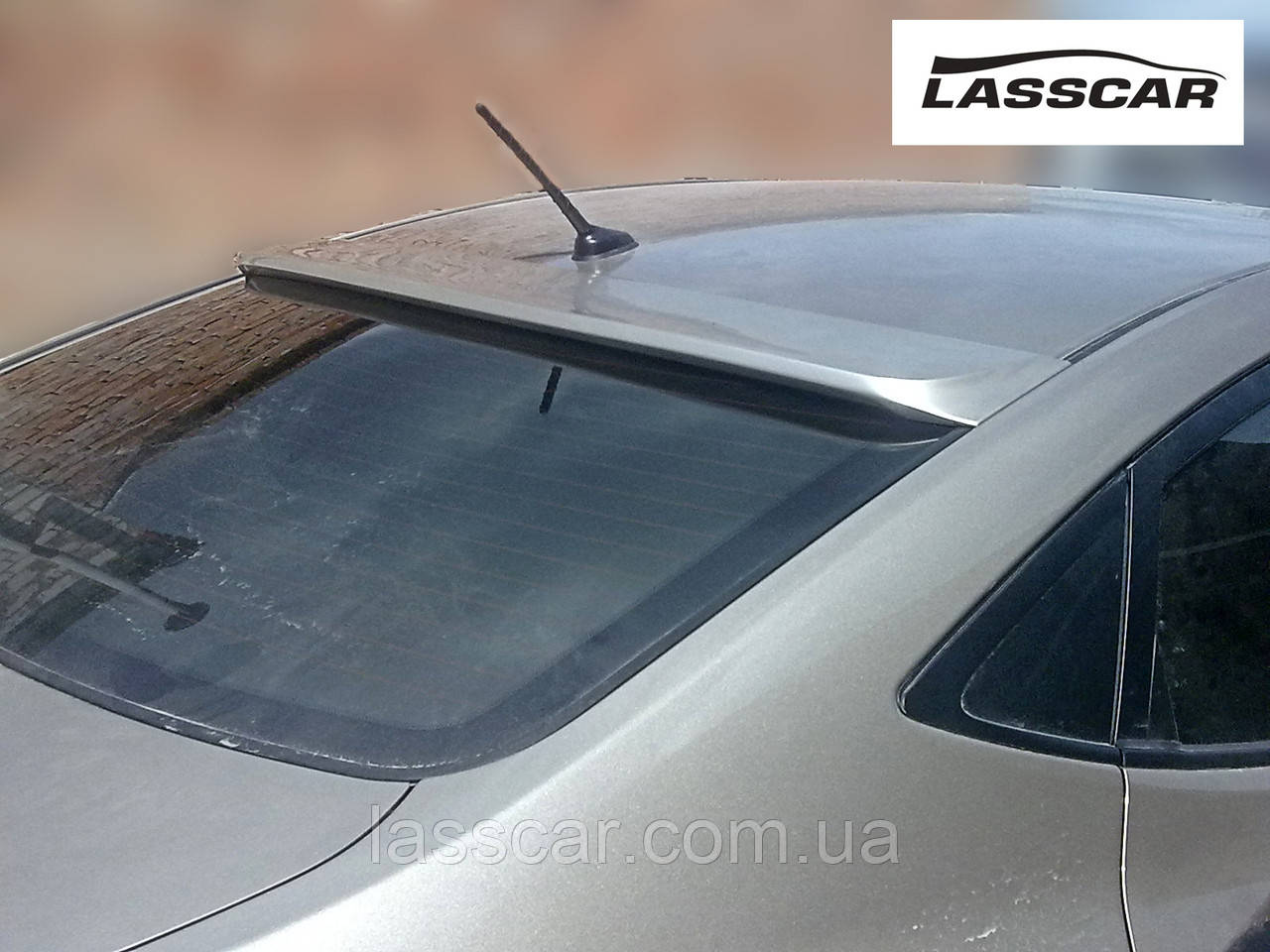 Бленда LASSCAR (Козирок, спойлер заднього скла) на Hyundai Accent