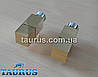 Золотий кутовий кран ThermoPulse CUBE Gold квадратної форми для рушникосушок 1/2", фото 2