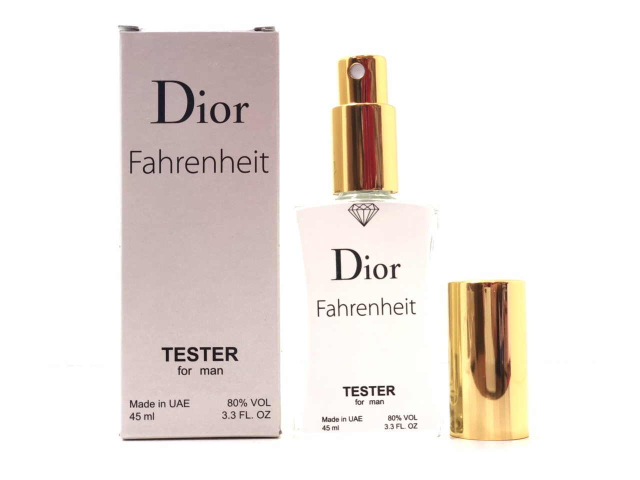Чоловічий парфум Christian Dior Fahrenheit (Крістіан Діор Фаренгейт) 45 мл Diamond - репліка