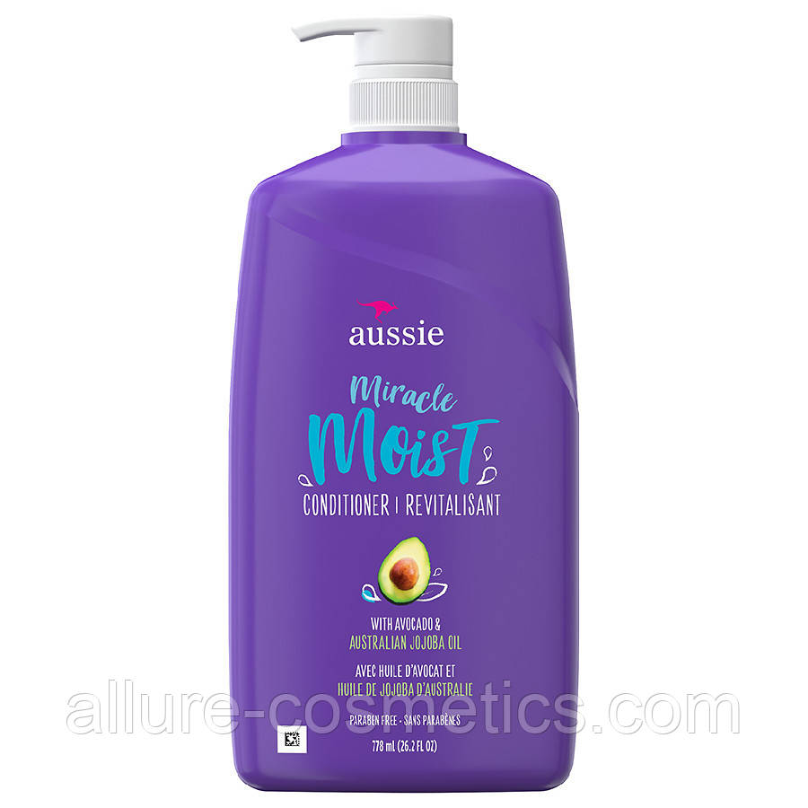 Кондиціонер Aussie Miracle Moist Conditioner Avocado & Australian Jojoba Oil 778мл