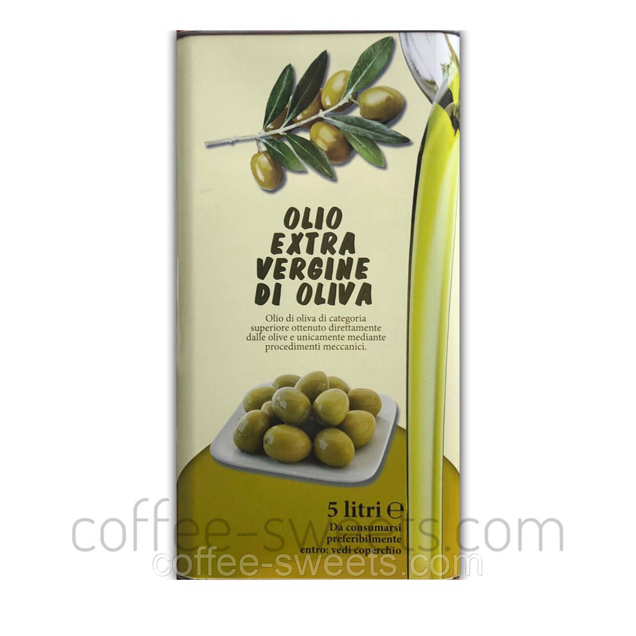 Олива Оливкова 5 л Olio Extra Vergine di Oliva