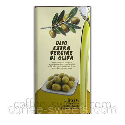 Олива Оливкова 5 л Olio Extra Vergine di Oliva, фото 1