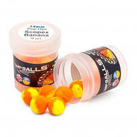Бойли CarpBalls Anvi Pop Ups 9шт, Ø14mm, Banana&Scopex