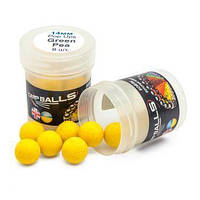 Бойли CarpBalls Anvi Pop Ups 9шт, Ø14mm, Green Pea