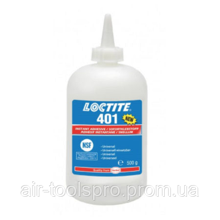 Клей цианоакрилатный Loctite 401, LOCTITE 142578, 500 г - фото 1 - id-p1003143743