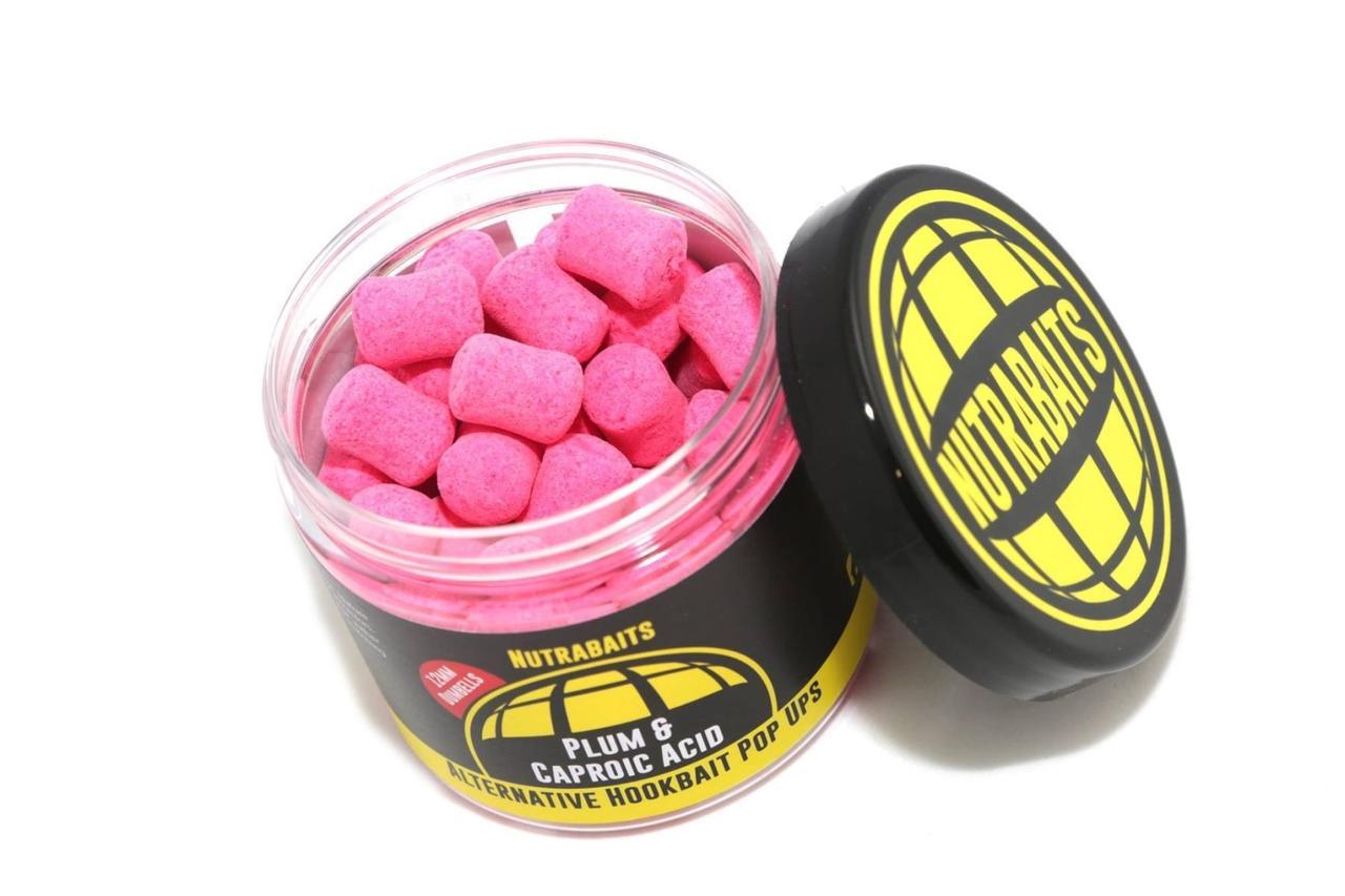 Бойли Nutrabaits Alternative Hookbait Dumbells Pop-Ups Ø12mm, Pink Pepper