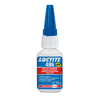 Клей цианоакрилатный Loctite 406, LOCTITE