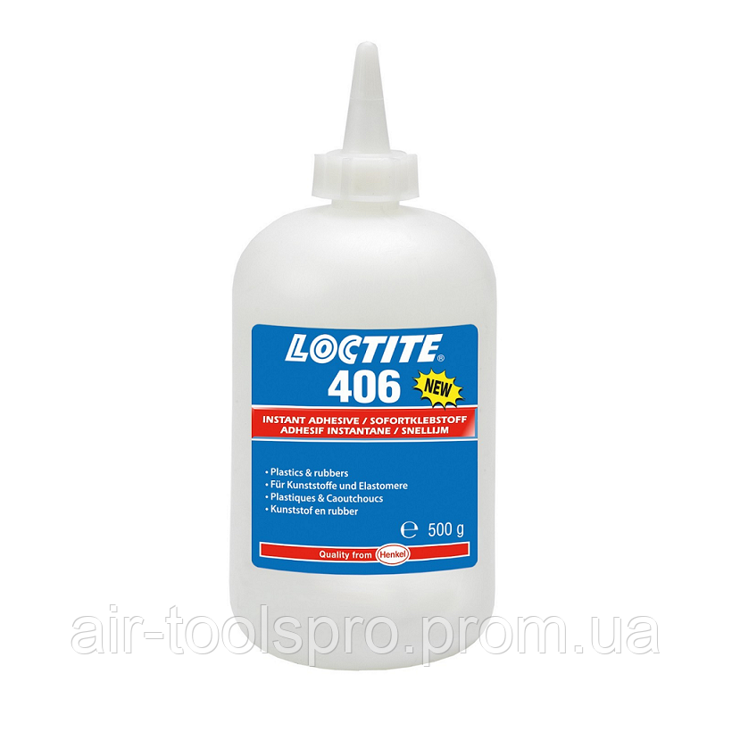 Клей цианоакрилатный Loctite 406, LOCTITE 142581, 500 г - фото 1 - id-p1003149209