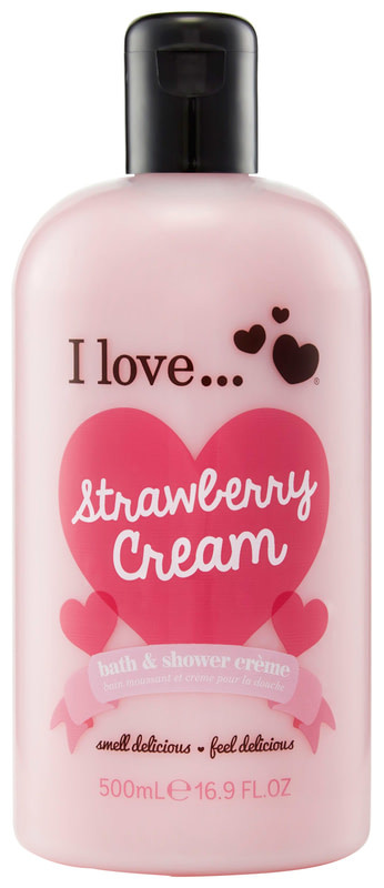 Крем для ванни і душа I Love Strawberry Cream Bath & Shower Creme