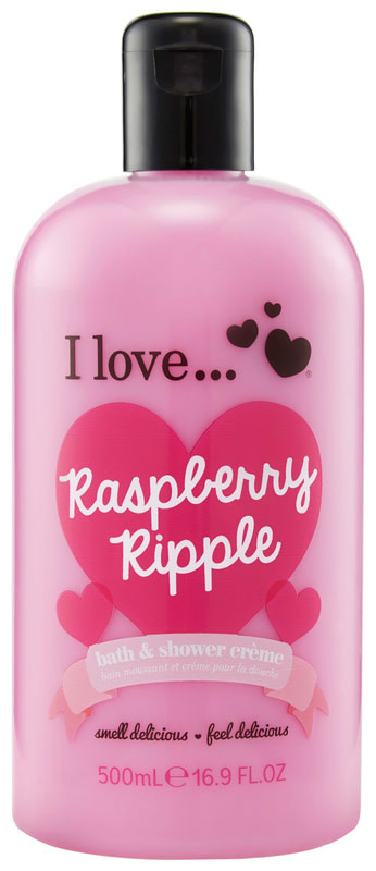 Крем для ванни і душа I Love Raspberry Ripple Bath & Shower Creme