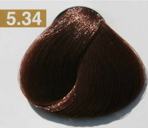 Фарба для волосся Nouvelle Hair Color 5.34 світло-золотистий мідно-коричневий 100 мл, фото 3