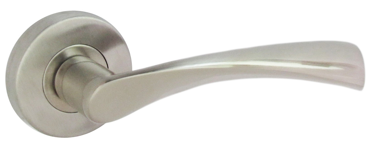 Ручки дверні AF-51012 SN/Нікель, фото 1