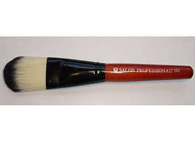 Пензель для макіяжу великий-коричневий SALON/Meiligirl/х