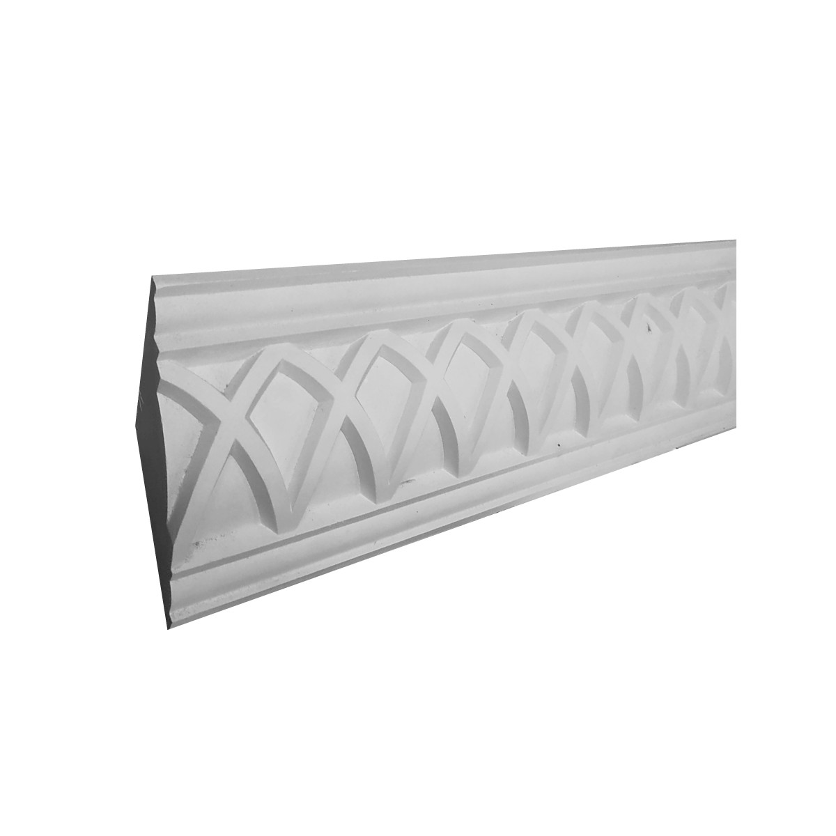 Карниз из гипса к-220 h125х100 мм.