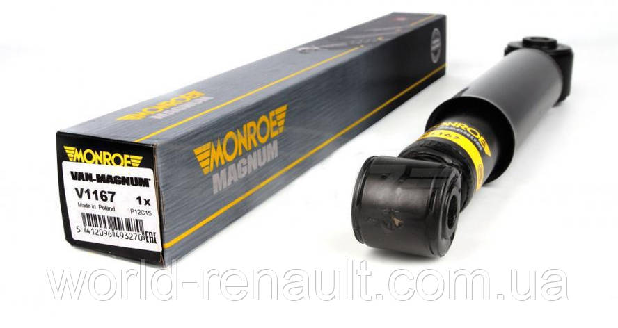 Амортизатор задній на Рено Трафік III з 2014 р. R9M 1.6dci / MONROE V1167, фото 1