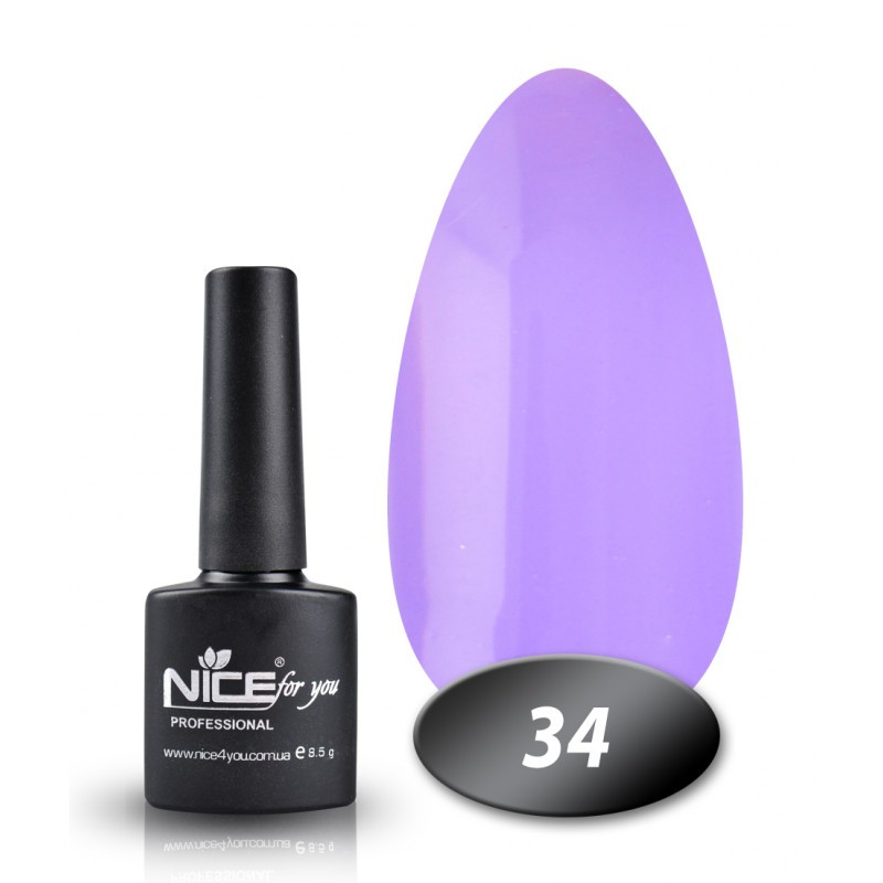 Гель лак NICE 8.5 мл №34