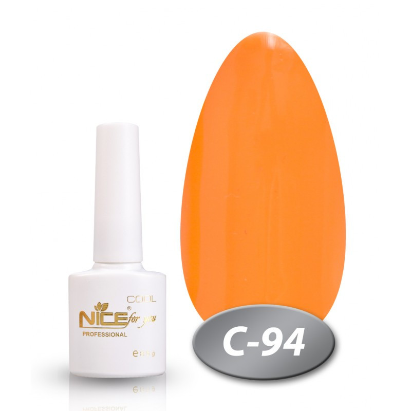 Гель лак NICE COOl біла пляшка 8.5 мл №94-З