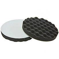 Полірувальний круг 180х23 чорний гофрований BLAUCRAFT