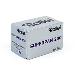 Фотоплівка чорно - біла Rollei SUPERPAN 200 135-36