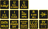 Цифровий мультиметр з LCD-дисплеєм Vorel 81775 (Польща), фото 4