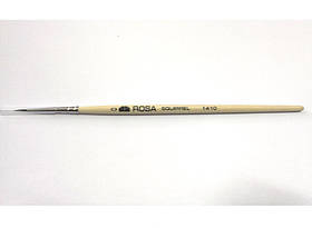 Кисть білка кругла, 1410, № 0, к. р. ROSA