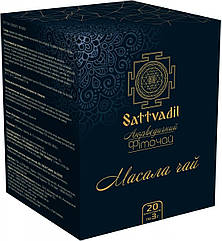 Аюрведичний чай Масалу Sattvadil, 20 пакетиків