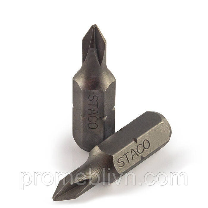 Біти PH3 1/4" х 25мм ударний 10шт.STACO