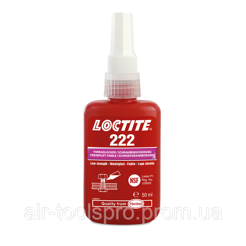 Фіксатор різьби Loctite 222, LOCTITE