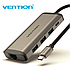 Адаптер Vention Thunderbolt 3 док-станція USB-C до HDMI USB3.0 RJ45 для MacBook samsung huawei Vention 9 in 1 Vention 8 in 1, фото 2