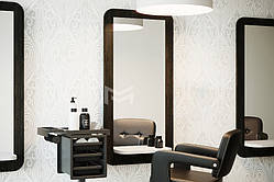 Компактне робоче місце перукаря M411 з поличкою