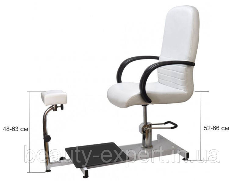 Педикюрное кресло с подставка-пуф для ног и подставка под педикюрную ванночку для салона красоты SPA-100 - фото 5 - id-p913265057