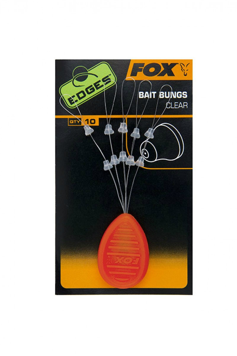 Стопор силіконовий монтажний Fox EDGES Bait Bungs Clear