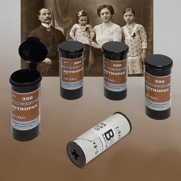 Фотоплівка Foma Retropan 320 тип 120., фото 1