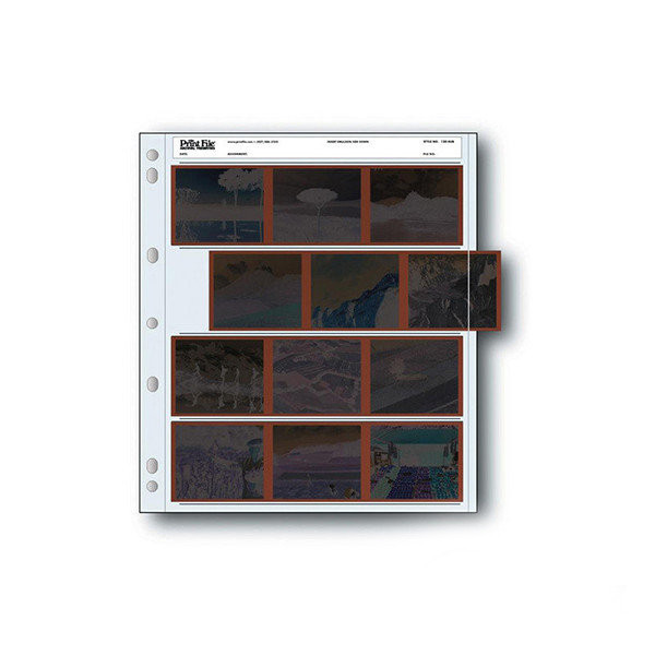 Файл-слівер для зберігання фотоплівок Print File 120-4UB