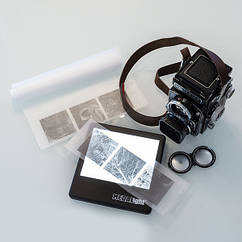 Файл-сливер для зберігання фотоплівок тип 120 (6х6) – 50 смуг.