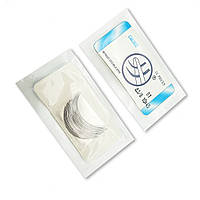 Голка хірургічна ріжуча 3/8 кола, 1,0мм x 45мм, 12 шт/уп