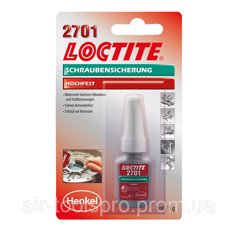 Фиксатор резьбы Loctite 2701, LOCTITE - фото 1 - id-p722764293