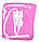 Нічна сорочка жіноча трикотажна 03278-2 Viola котон Рожева, фото 2