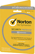 Norton Security Premium 3.0 (10 ПК / 1 рік)