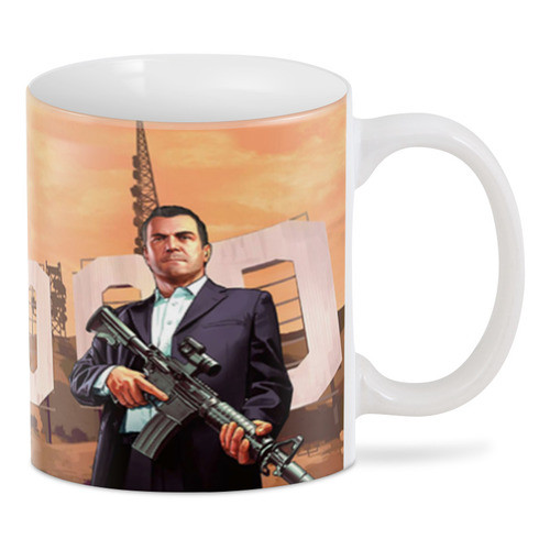 Кухоль GeekLand GTA ГТА зброю GT.02.23