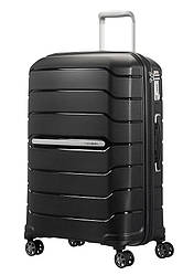 Середня пластикова валіза на 4-х колесах Samsonite Flux