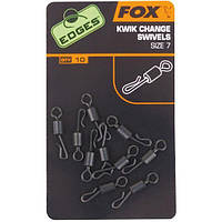 Вертлюг швидкознімний Fox EDGES Kwik Change Swivels
