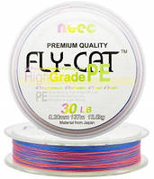 Шнур NTEC Fly Cat Multicolor - Spod&Marker - Ø0,16mm - 274m - 9kg