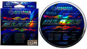 Волосінь Kosadaka Blaze 100м LBLZ28, Ø0,28mm, 6,86 kg